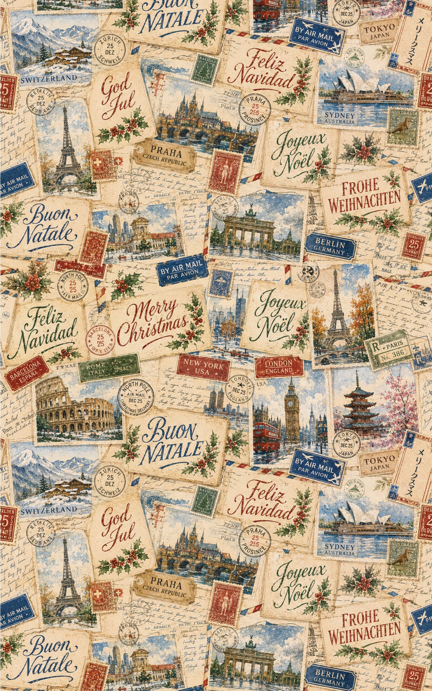 LIMITED TIME | Seasons Greetings International Wrapping Paper