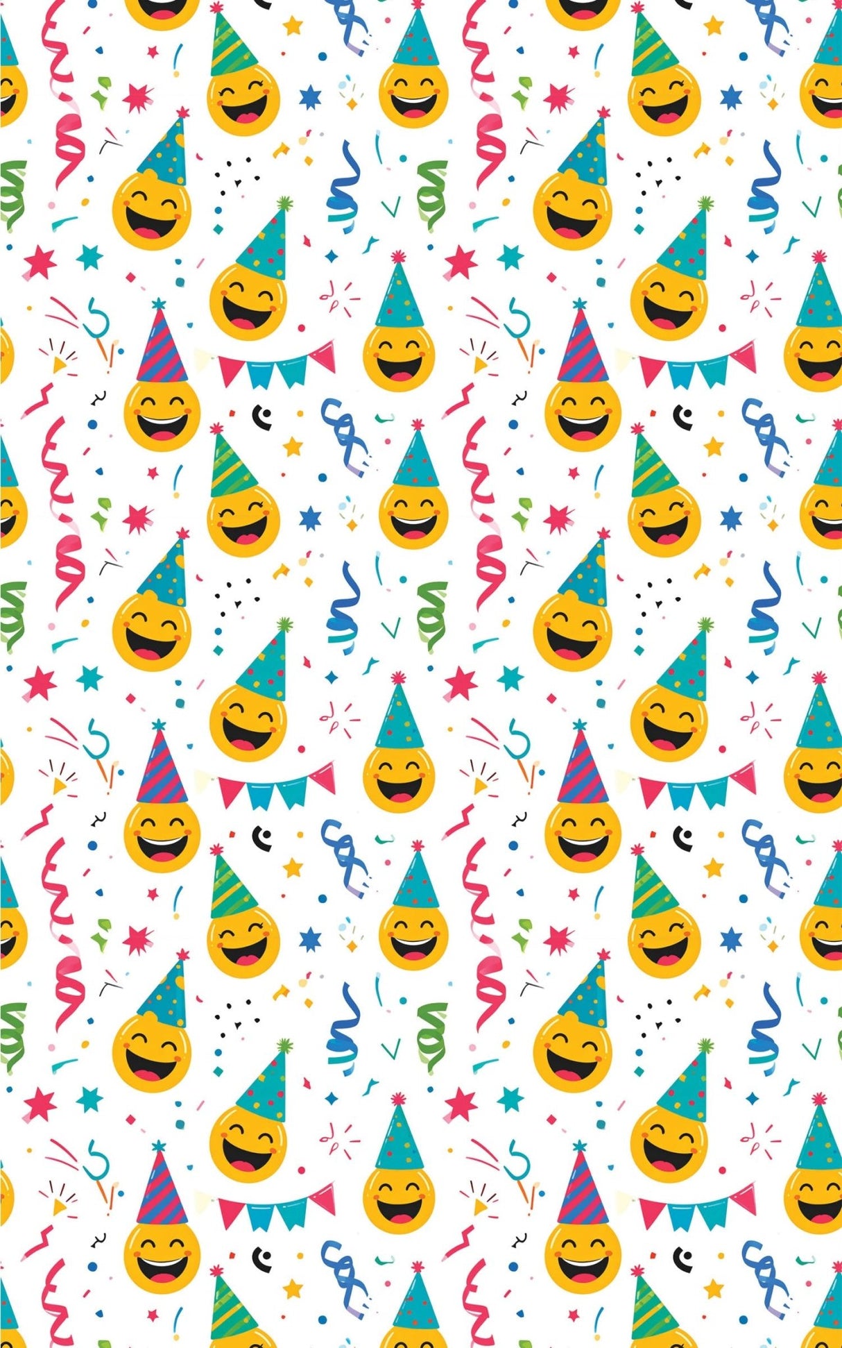Party Face Pop Art Wrapping Paper - London Penny Gift Wrap