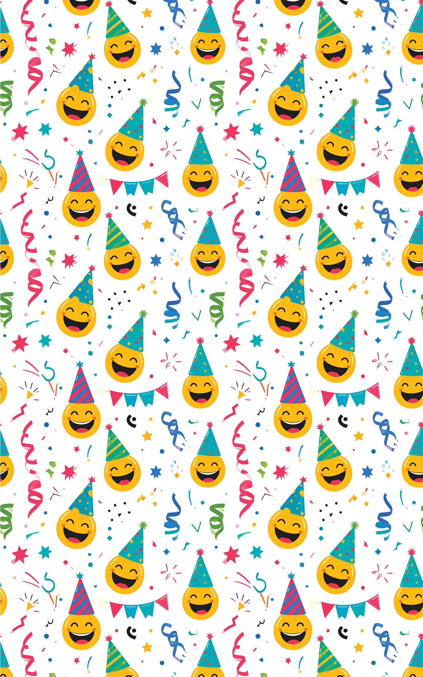 Party Face Pop Art Wrapping Paper