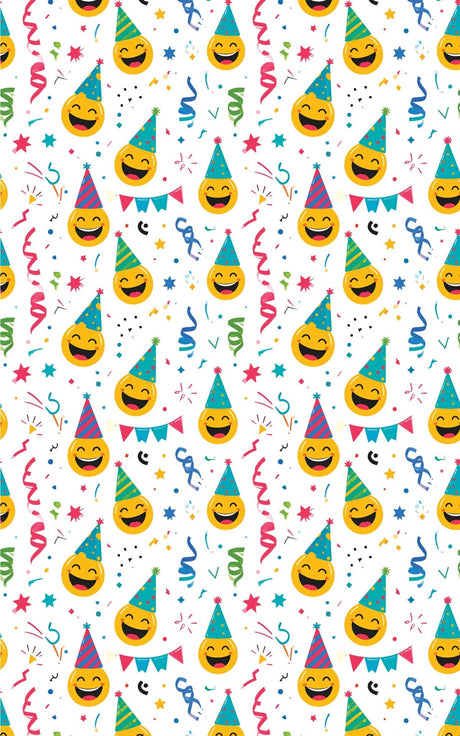 Party Face Pop Art Wrapping Paper - London Penny Gift Wrap