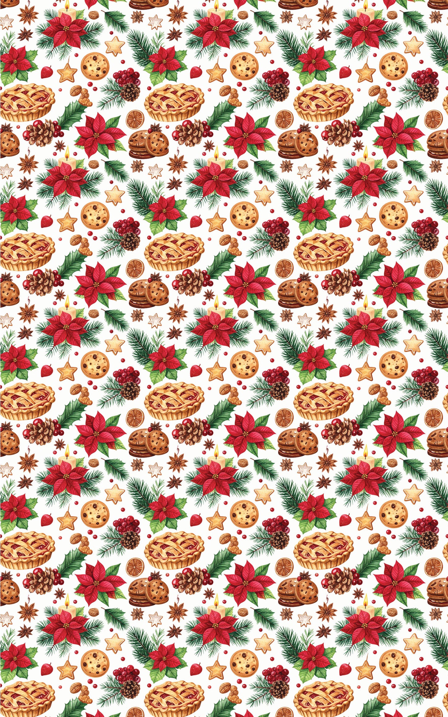 LIMITED TIME | Noche Buena Family Feast Glossy Wrapping Paper