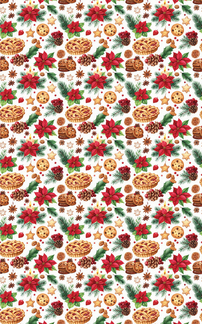 LIMITED TIME | Noche Buena Family Feast Glossy Wrapping Paper