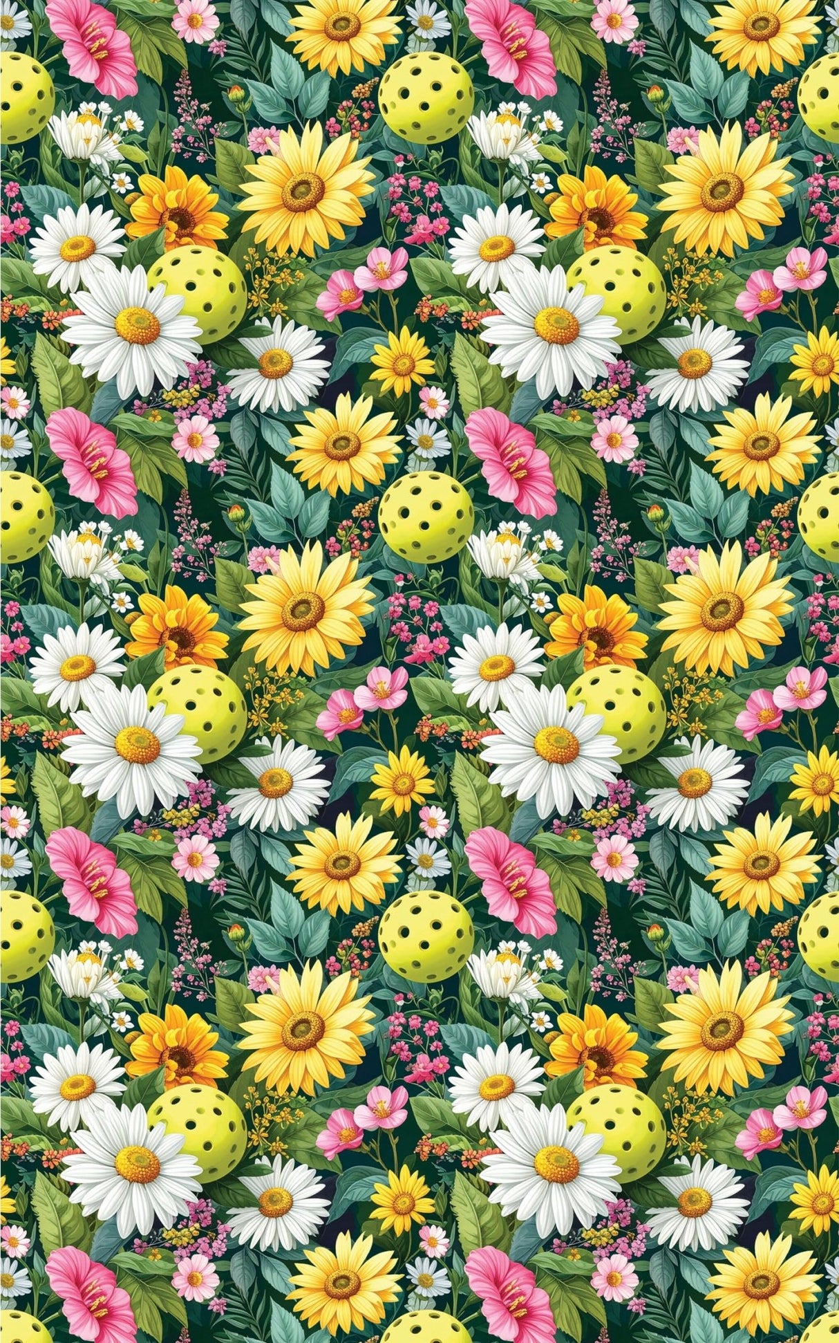 Grand Botanical Pickleball Garden Wrapping Paper - London Penny Gift Wrap