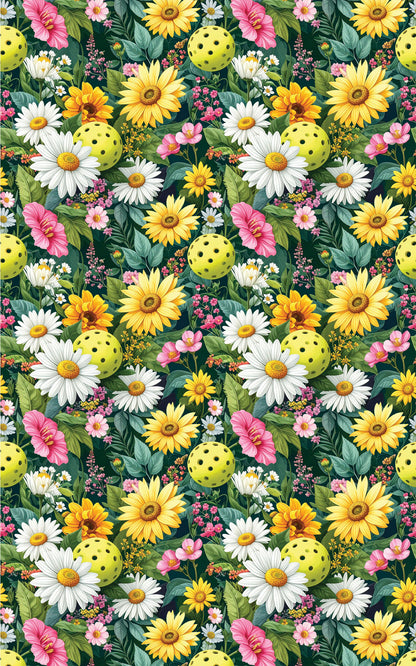 Grand Botanical Pickleball Garden Wrapping Paper