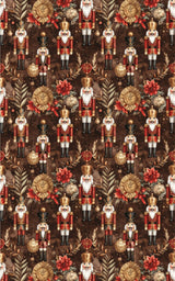 LIMITED TIME | Heirloom Nutcracker Tapestry Wrapping Paper - London Penny Gift Wrap