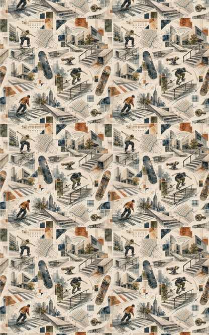 Metropolitan Ride Wrapping Paper