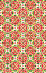 Watermelon Sunburst Garden Wrapping Paper - London Penny Gift Wrap