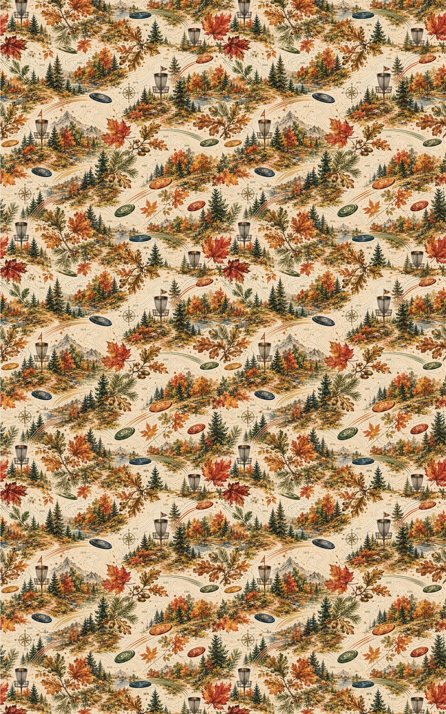 Autumn Tournament Wrapping Paper