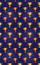 Victory Trophy Surge Glossy Wrapping Paper - London Penny Gift Wrap