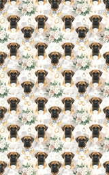 Wedding Elegance (English Mastiff) Wrapping Paper - London Penny Gift Wrap
