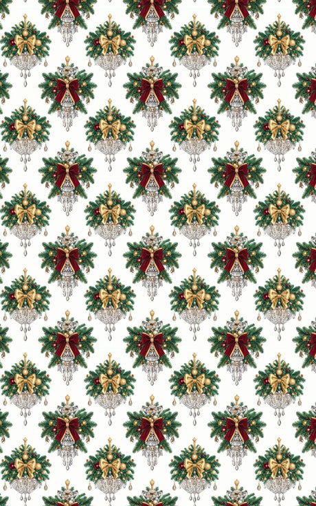 LIMITED TIME | Gilded Holiday Soirée Wrapping Paper - London Penny Gift Wrap