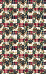 Tartan & Tradition (English Mastiff) Wrapping Paper - London Penny Gift Wrap