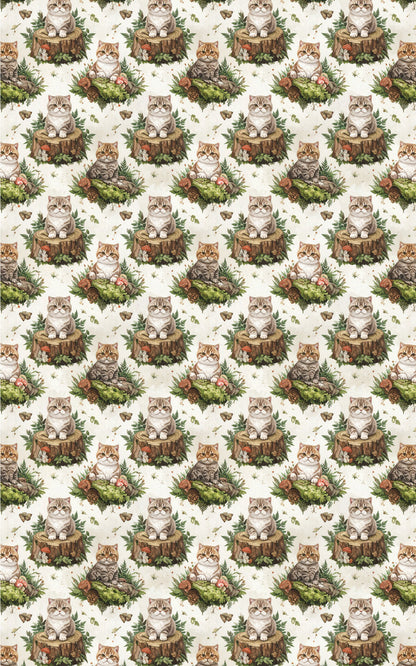 Enchanted Woodland (Exotic Shorthair) Wrapping Paper