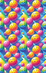 Pop Color Pickleball Wrapping Paper - London Penny Gift Wrap