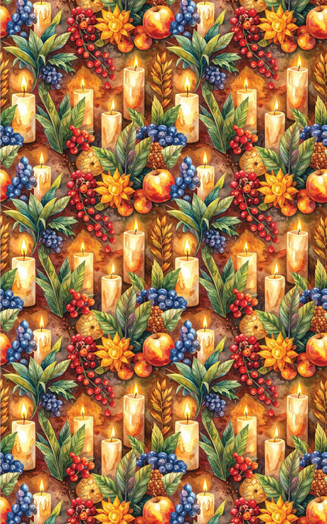 LIMITED TIME | Heritage Harvest Festival Wrapping Paper - London Penny Gift Wrap