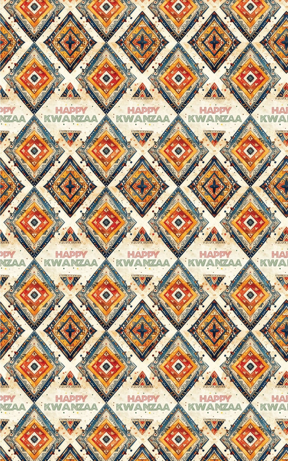 LIMITED TIME | Woven Holiday Greetings Wrapping Paper - London Penny Gift Wrap