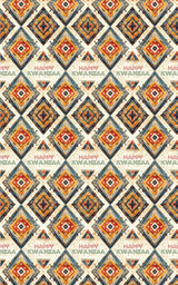 LIMITED TIME | Woven Holiday Greetings Wrapping Paper - London Penny Gift Wrap