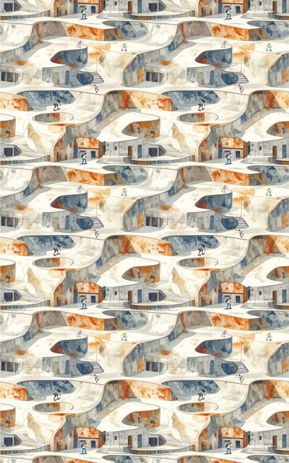 Concrete Geometry Wrapping Paper