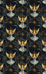 LIMITED TIME | Renaissance Star Angels Wrapping Paper - London Penny Gift Wrap