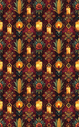 LIMITED TIME | Kwanzaa Mosaic Deluxe Wrapping Paper - London Penny Gift Wrap