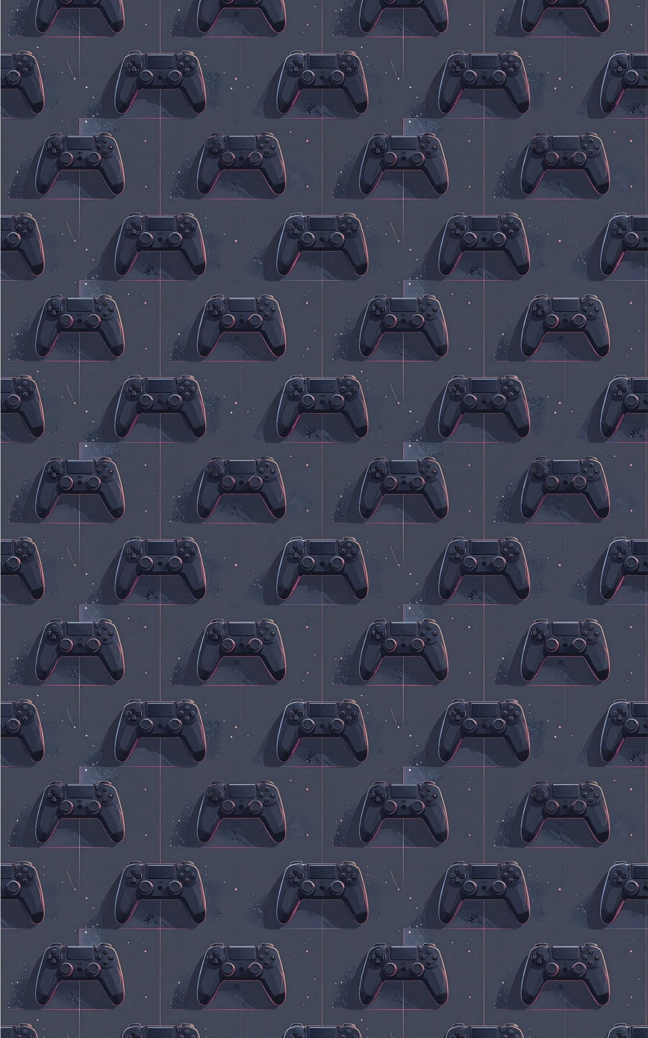 Sleek Futuristic Gaming Wrapping Paper - London Penny Gift Wrap
