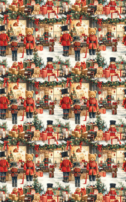 LIMITED TIME | Toy Soldier & Teddy Parade Wrapping Paper