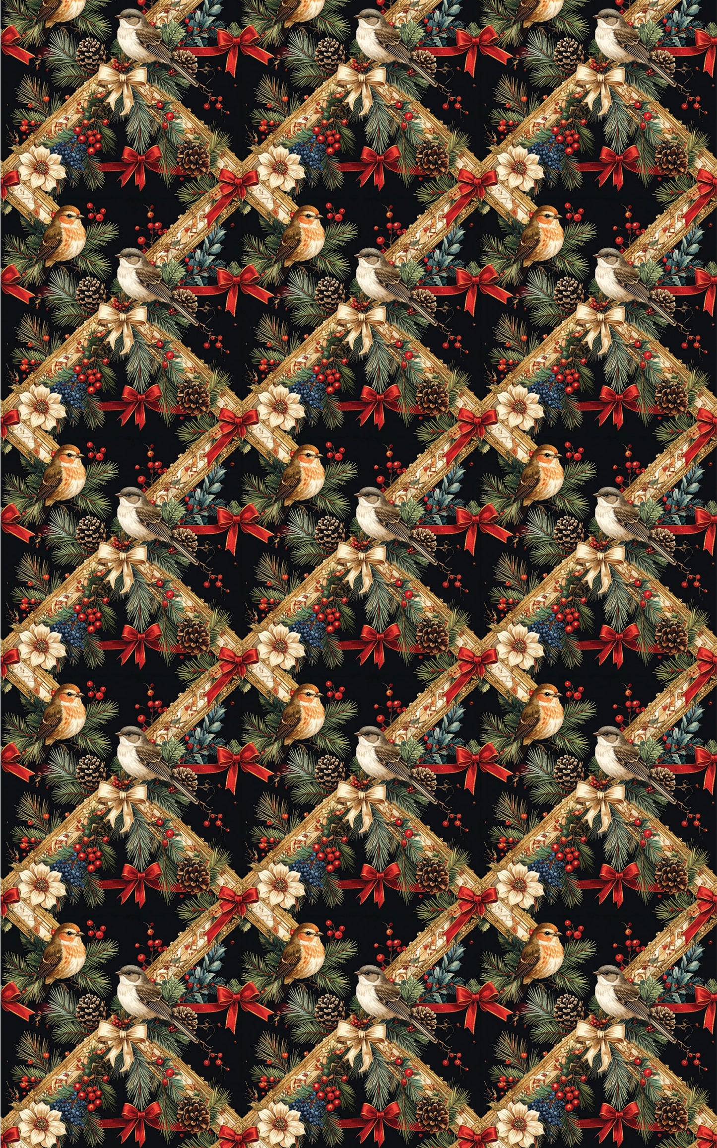 LIMITED TIME | Woodland Heirloom Tapestry Wrapping Paper