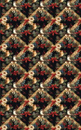 LIMITED TIME | Woodland Heirloom Tapestry Wrapping Paper - London Penny Gift Wrap
