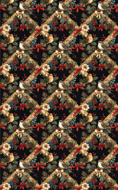 LIMITED TIME | Woodland Heirloom Tapestry Wrapping Paper