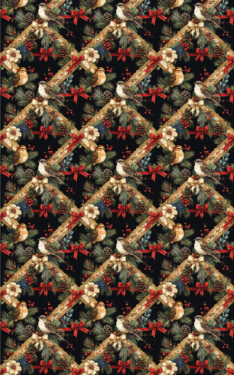 LIMITED TIME | Woodland Heirloom Tapestry Wrapping Paper - London Penny Gift Wrap