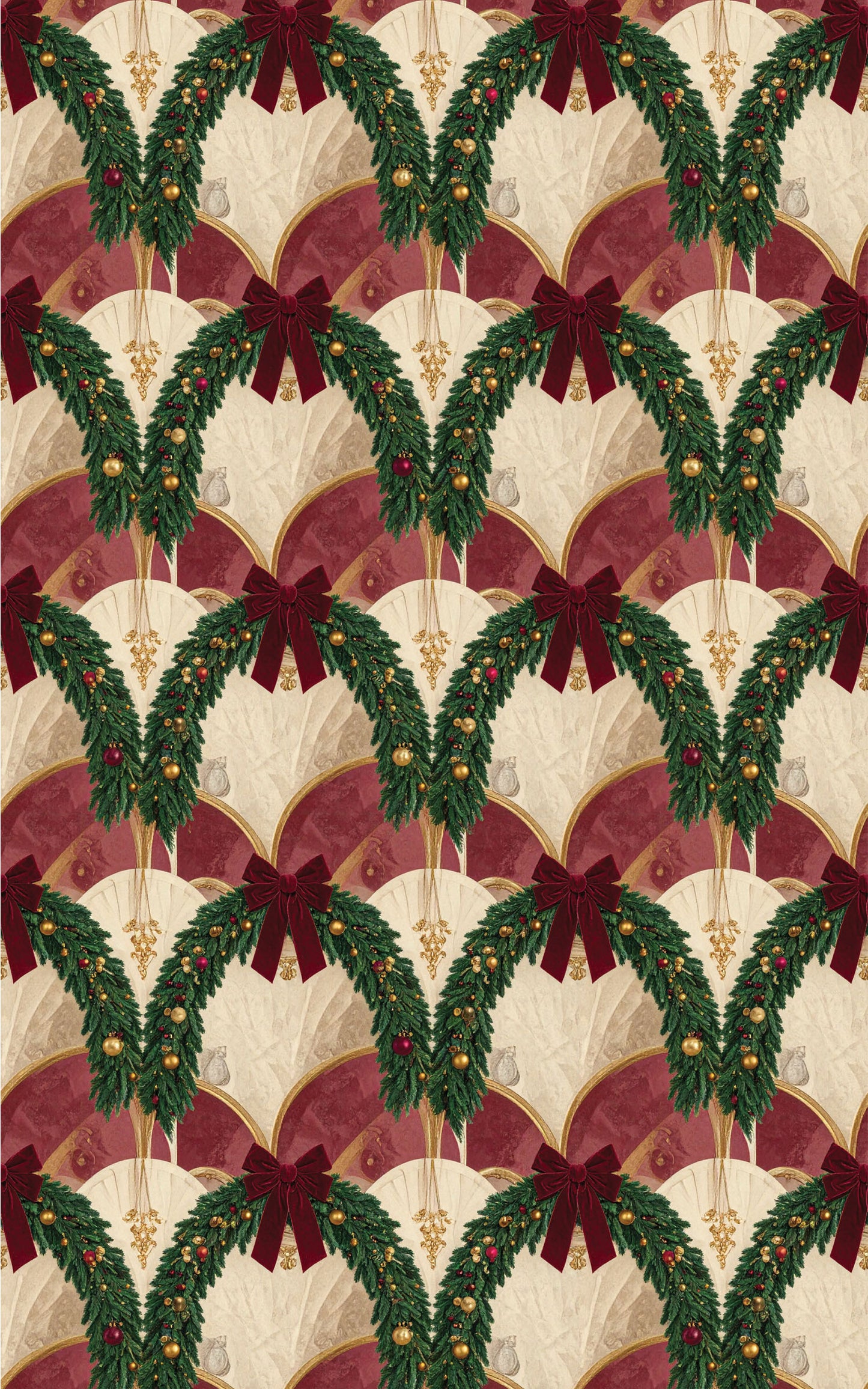 LIMITED TIME | Emerald Palace Garland Wrapping Paper