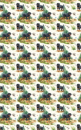 Woodland Explorer (English Mastiff) Wrapping Paper - London Penny Gift Wrap