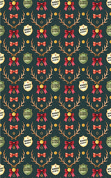 LIMITED TIME | Rudolph's Academy Archive Wrapping Paper - London Penny Gift Wrap