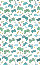 Game On Go Icons Wrapping Paper - London Penny Gift Wrap