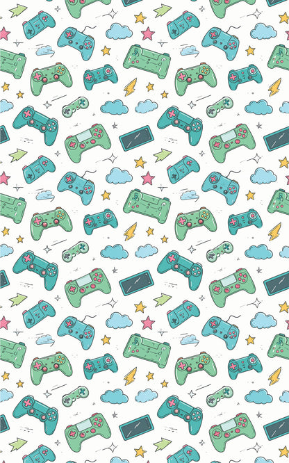 Game On Go Icons Wrapping Paper