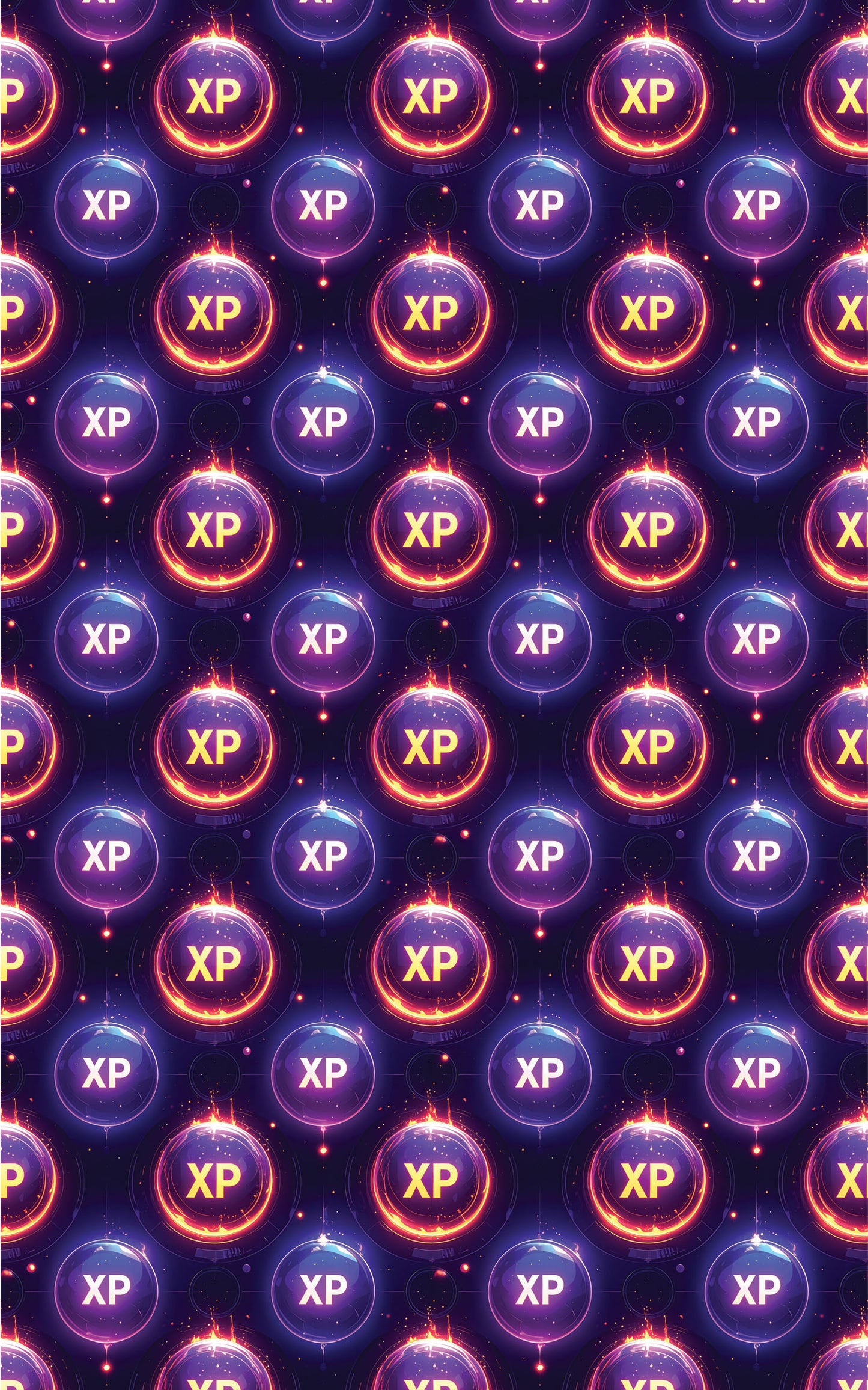 XP Orb Collection Field Wrapping Paper