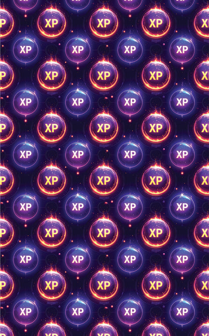 XP Orb Collection Field Wrapping Paper