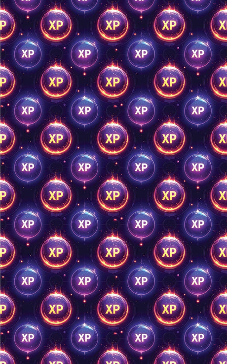 XP Orb Collection Field Wrapping Paper - London Penny Gift Wrap