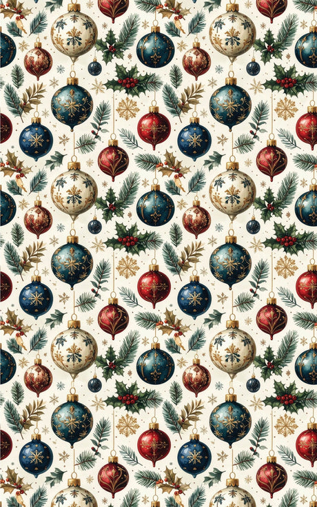 LIMITED TIME | The Ornament Conservatory Wrapping Paper - London Penny Gift Wrap