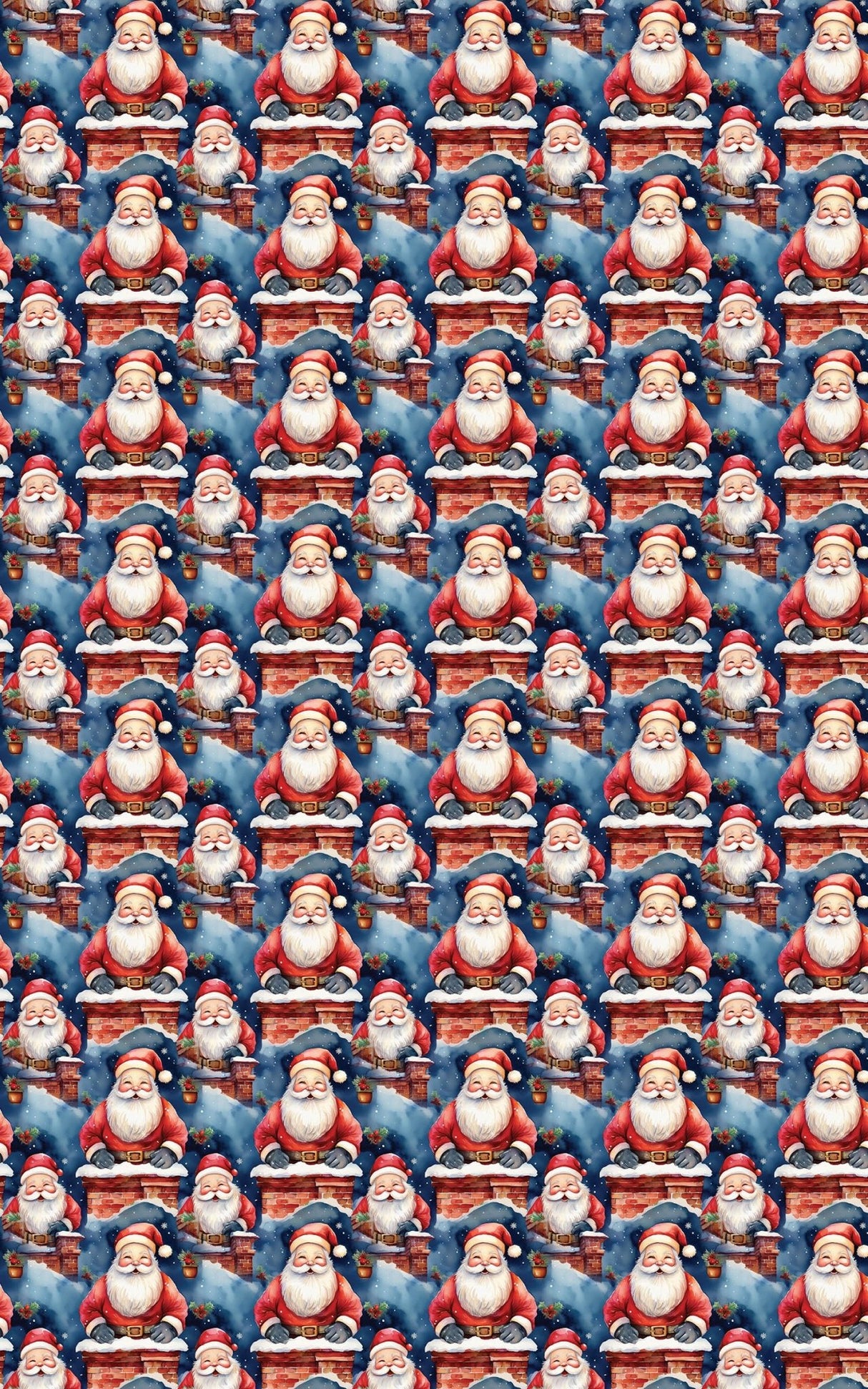 Chimney Visit - London Penny Gift Wrap
