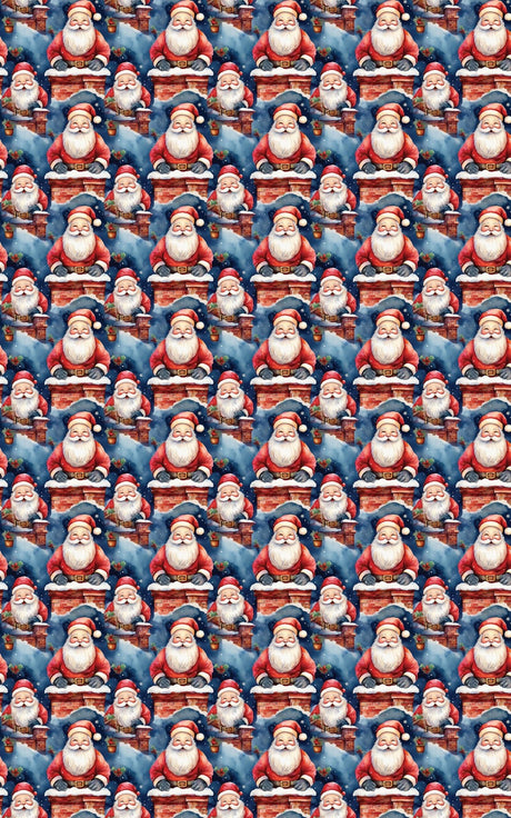Chimney Visit - London Penny Gift Wrap