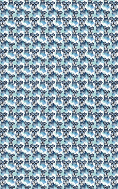Schnauzer Chic - London Penny Gift Wrap