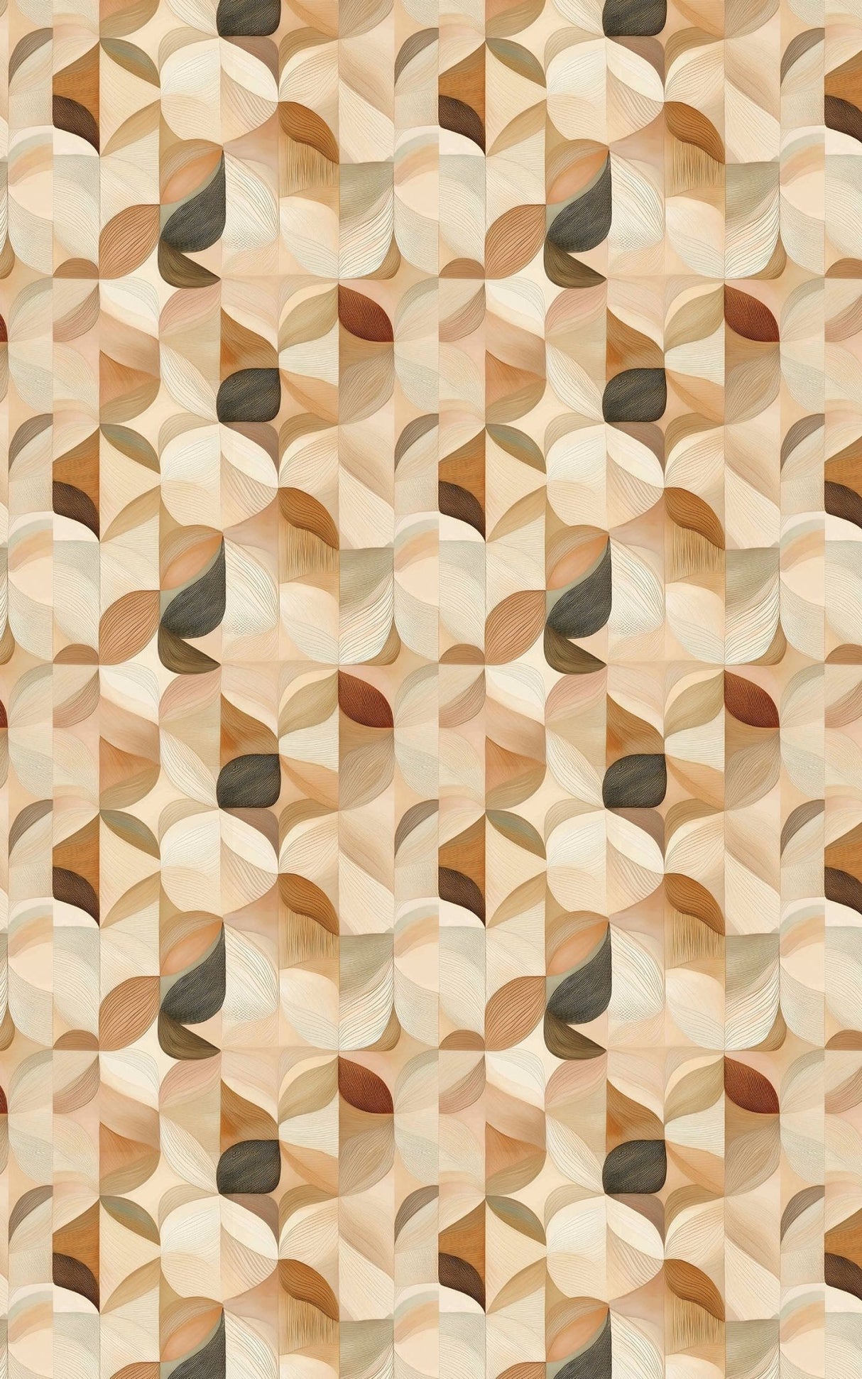 Neutral Harmony - London Penny Gift Wrap