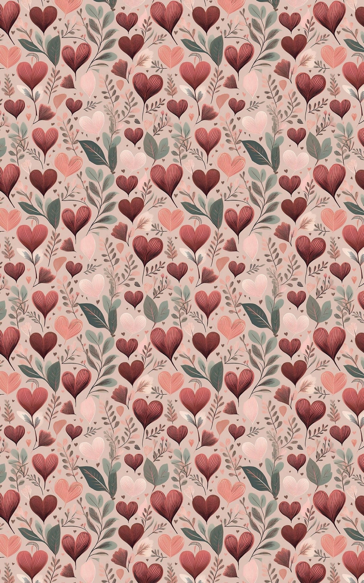 Botanical Blush - London Penny Gift Wrap