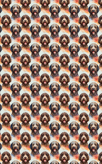 Snuggly Portuguese Water Dog