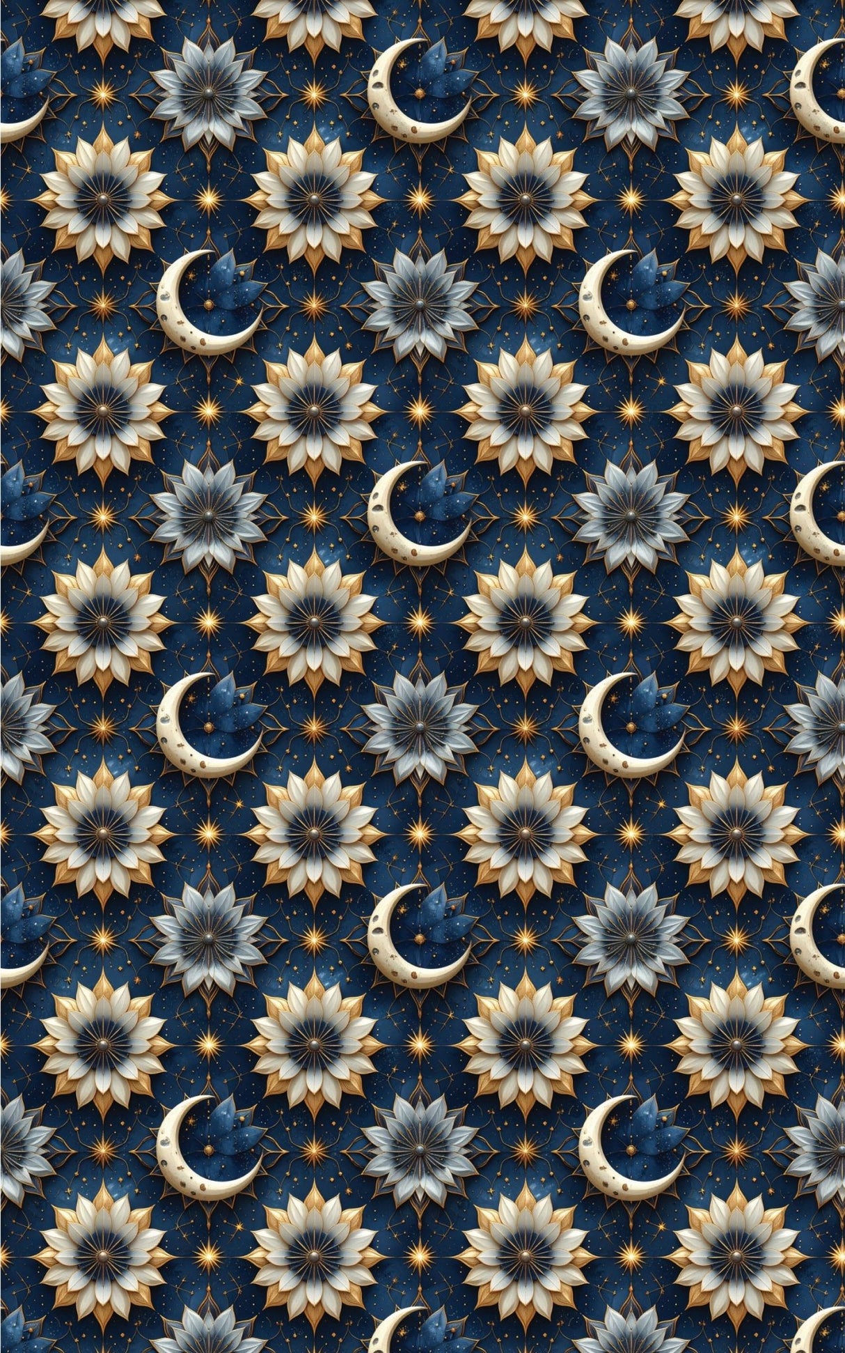 Luxury Mystical Moon Wrapping Paper - London Penny Gift Wrap
