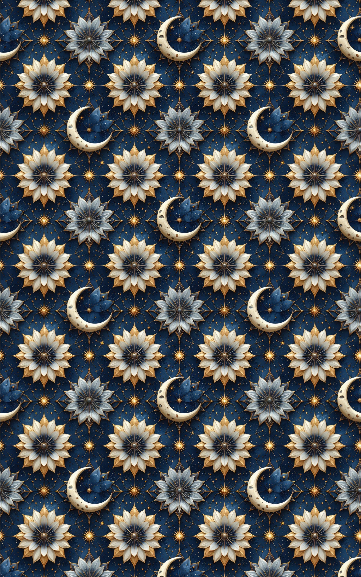 Luxury Mystical Moon Wrapping Paper