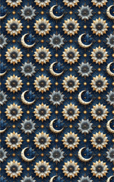 Luxury Mystical Moon Wrapping Paper - London Penny Gift Wrap
