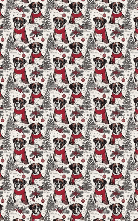 Boxer Classic Toile - London Penny Gift Wrap