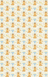 Golden Hanukkah Joy - London Penny Gift Wrap